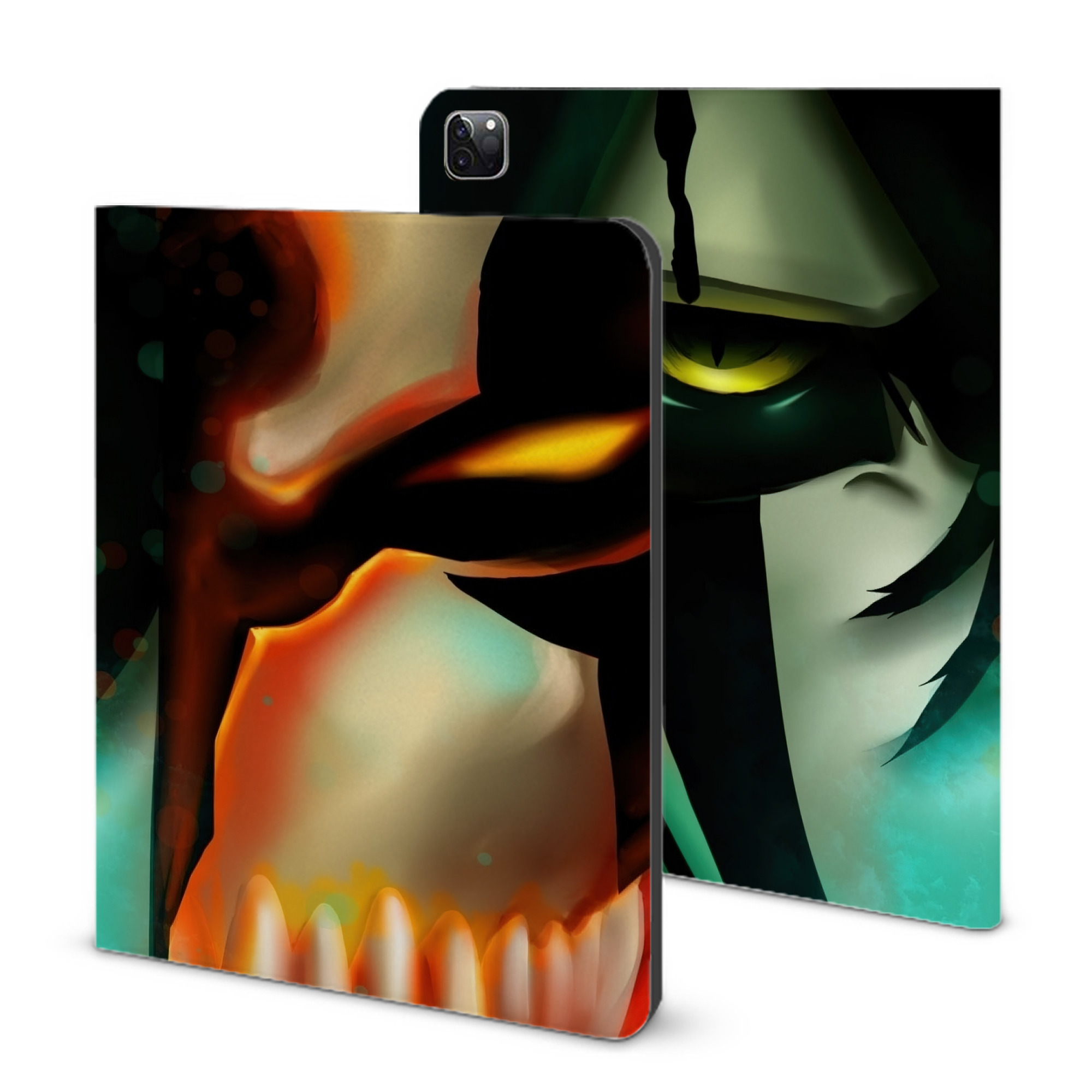 （画像用） ブリーチ BLEACH IPad ケース ブック型 PUレザー TPU 耐衝撃 軽量 薄型 ペン収納なし 全面保護 IPad 各モデル対応